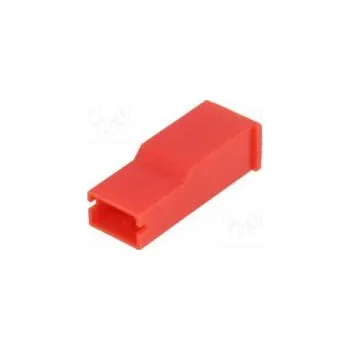 Elektrický konektor Návlek na konektor zásuvka pro fastony 6,3mm póly 1