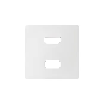 Elektrická zásuvka Kryt pro zásuvku USB + HDMI, Simon 82 8201095-030, bílá