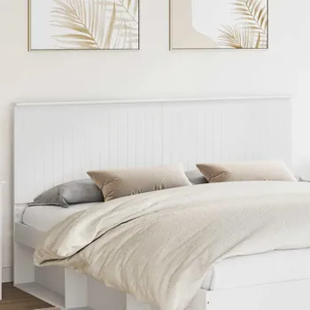 Čelo postele s čelo Bílá 180 cm Kompozitní dřevo