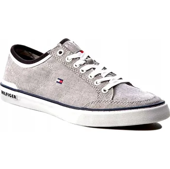 Pánská obuv Tommy Hilfiger pánské tenisky FM0FM00401 bílé, velikost 45