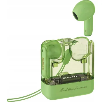 Sluchátka BEZDRÁTOVÁ SLUCHÁTKA DO UŠÍ BLUETOOTH 5.3 TWS ZELENÁ DUDAO U15Pro
