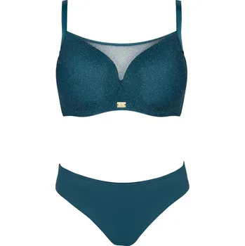 Dámské plavky HONOLULU PLAVKY 1 S1002HN1 zelená 36C