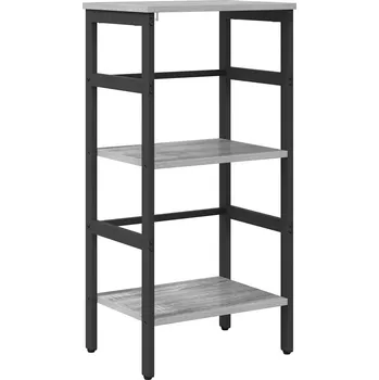 Knihovna Knihovna Šedá Sonoma 40 x 29,5 x 81 cm kompozitní dřevo