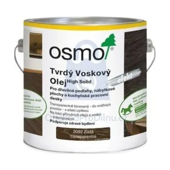 Olej na dřevo Olej tvrdý voskový (TVO), Zlatý 3092, OSMO 375 ml, balení 1 ks