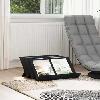 Organizace kuchyně Regál na časopisy Černý dub 65 x 53 x 28,5 cm kompozitní dřevo