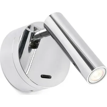 Nástěnné svítidlo FARO BOC nástěnná lampa na čtení, chrom
