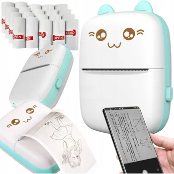 IP kamera MINI TERMOTISKÁRNA KOČKA MODRÁ