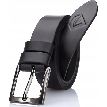 Opasek Pánský kožený Pásek 130 černý Ke Kalhotám GRACIO