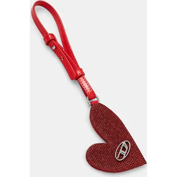 Módní doplněk Klíčenka se zrcátkem Diesel X10212.P5170 červená 33X, vel. ONE SIZE