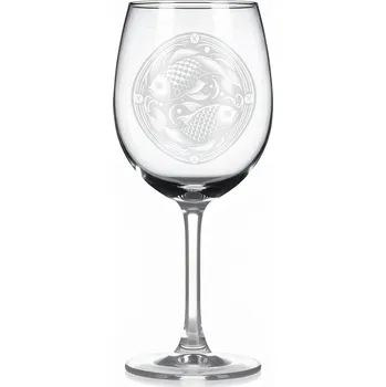Sklenice Vínová sklenice s motivem znamení Ryby