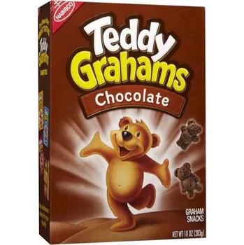Bonbon Teddy Grahams sušenky s příchutí čokolády 283 g