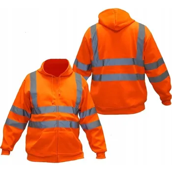 Pánská mikina Tepláková Tepláková mikina oranžová, XL