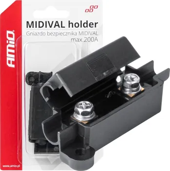 Autopojistky AMiO POUZDRO POJISTKY MIDIVAL 200A DRŽÁK