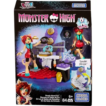 Doplněk pro panenku Mega bloks Monster High study Howl DJ