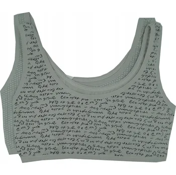 Podprsenka Dívčí top/podprsenka z bavlna 2 ks MORAJ velikost 134