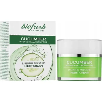 Pleťový krém Hydratační krém na obličej BioFresh Cucumber na noc 50 ml