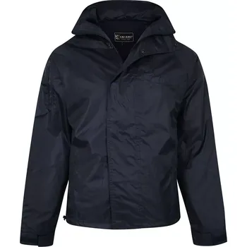 Pánská bunda Pánská velká bunda do deště s kapucí Kam KVSKV01 tmavě modrá (3XL)