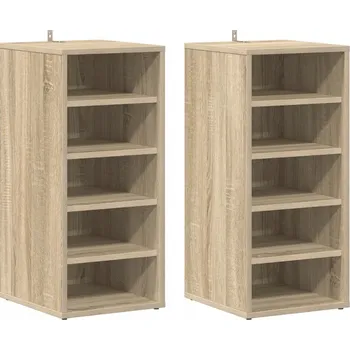 Botník dub sonoma 31,5 x 35 x 70 cm, 5 přihrádek