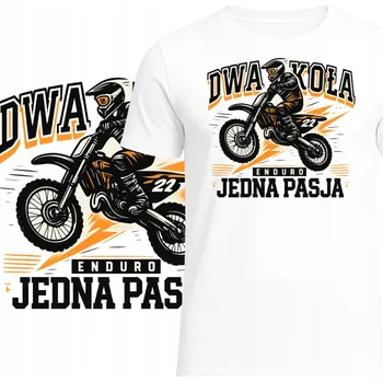 Pánské oblečení Pánské tričko Super Print Enduro Mega HIT Dárek Motorcyclist M