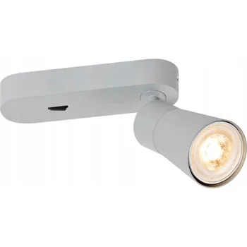 Nástěnné svítidlo Nástěnné svítidlo SLV šedé GU10 6 W