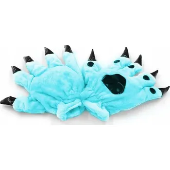 Rukavice Zolta modré pětprsté rukavice