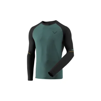 Pánské tričko Dynafit Alpine Pro M L/S Tee atlantic S; Modrá triko + DÁREK DLE VÝBĚRU!