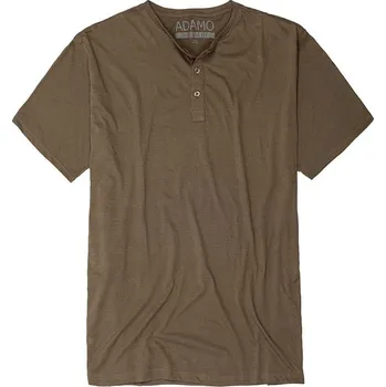Pánské tričko Velká košile s knoflíky Adamo 139011-441 khaki (5XL)