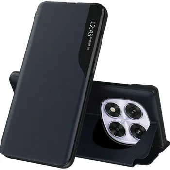 Pouzdro na mobilní telefon Techsuit - řada eFold - Xiaomi Redmi Note 14 Pro 5G / Poco X7 - tmavě modrá