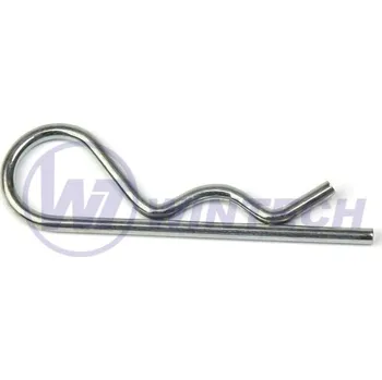 Šroub Závlačka pružinová jednoduchá 4 mm,zinek Balení: 100 ks KGCH004000BO0