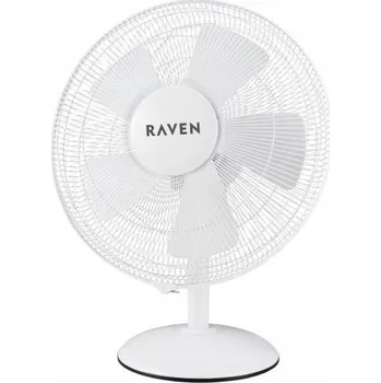 Domácí ventilátor Stolní ventilátor Raven STOLNÍ VENTILÁTOR DO KANCELÁŘE EWB002 bílý