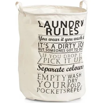 Volně stojící koš na prádlo Zeller 54 l, béžový