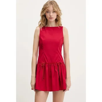 Dámské šaty Šaty Hollister Co. KI359.5392.500 červená 33X, vel. XXS