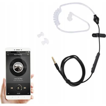 Sluchátka Sluchátka do uší Air Tube Security Sluchátka