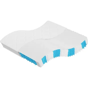 Matrace Matrace pružinová 180x200 bílo-černá, střední tvrdost