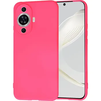Pouzdro na mobilní telefon Techsuit SoftFlex Huawei nova 11 nova 12s Sytě růžová