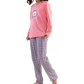 Růžové dívčí pyžamo, Dear deer - sob 1F0787 růžová 122-128-7-8-let