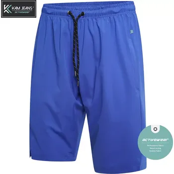 Pánské kraťasy Velké pánské sportovní tréninkové kraťasy Kam AP004 modré (3XL)