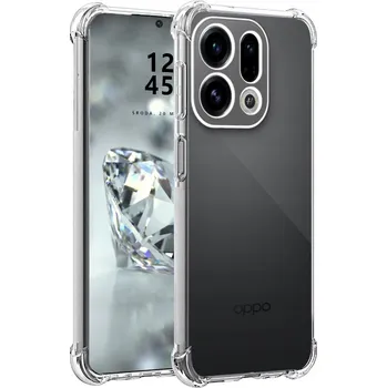Pouzdro na mobilní telefon POUZDRO PRO OPPO FIND X9 5G, ZESÍLENÉ PANCÉŘOVÉ PRŮHLEDNÉ POUZDRO