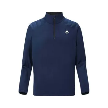 Triko 1/2 zip funkční Descente Shoulder Trim Velikost: M tmavě modrá