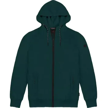 Pánská mikina Velká pánská zapínací mikina s kapucí Double Urban Outfitters MTOP-1091 námořní (4XL)