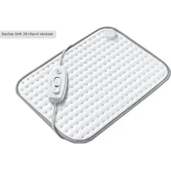 Domácí spotřebič Sanitas SHK 28 – měkká vyhřívací dečka s rychlým ohřevem a 3 stupni teploty