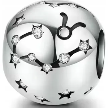 Přívěsek Přívěsek znamení zvěrokruhu Býk 20.04 - 20.05 korálek charms stříbro 925