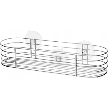 Věšák KOŠÍK NIAGARA VELKÝ CHROM PŘÍSAVKY BISK