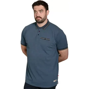 Velké pánské polokošile s límečkem Duke D555 Redditch 2 tmavě modrá (8XL)
