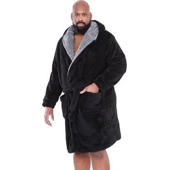 Pánský župan Velký pánský župan Duke D555 Newquay černý (4XL)