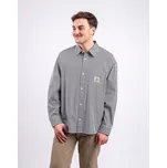 Carhartt WIP L/S Daldry Shirt Daldry Stripe, Black/Wax L