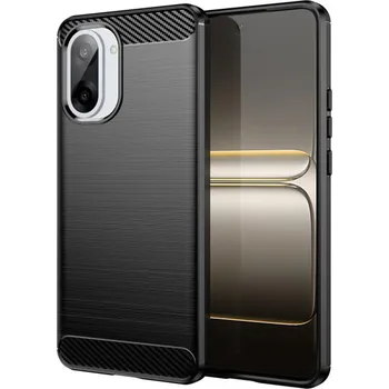 Pouzdro na mobilní telefon Techsuit Carbon Silicone pro OnePlus Nord CE5 černý