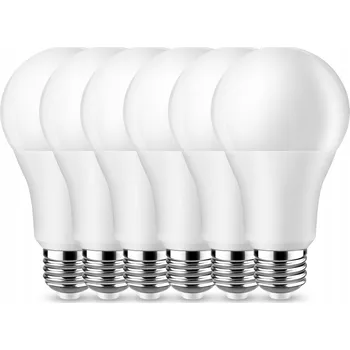 Žárovka Sada 6x LED žárovka E27 10W neutrální bílá