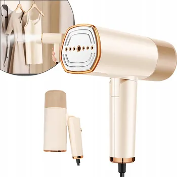 Žehlička ŽEHLIČKA NAPAROVACÍ STEAMER NA ODĚVY CESTOVNÍ SKLÁDACÍ POUZDRO