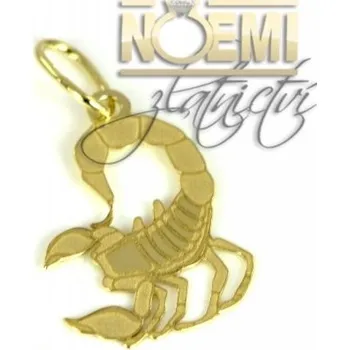 Přívěsek Zlatý přívěšek štír PA0547F